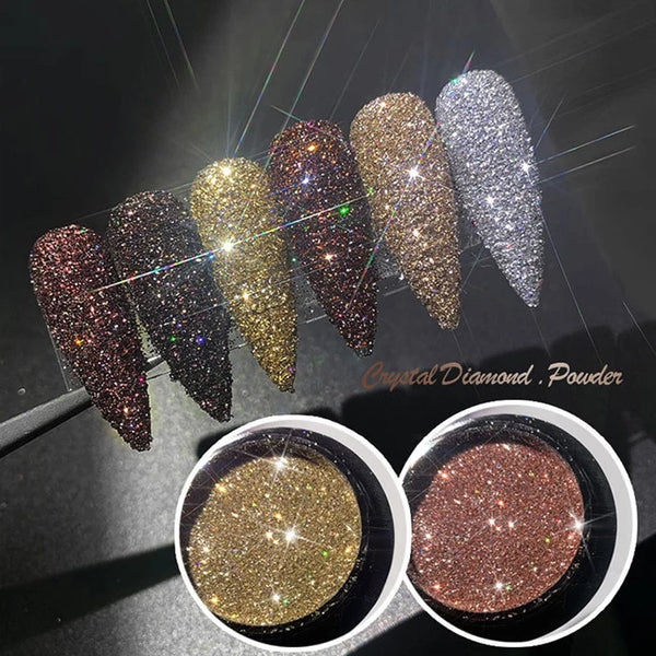 Flashing Sparkly Crystal Diamond Powder