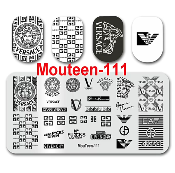 Designer stamp plates